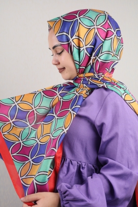 Quare Desenli Soft Fresh Şal - Desen-04