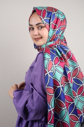 Quare Desenli Soft Fresh Şal - Desen-04