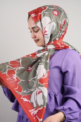 Quare Desenli Soft Fresh Şal - Desen-07