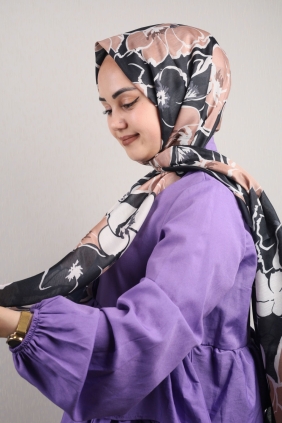 Quare Desenli Soft Fresh Şal - Desen-07