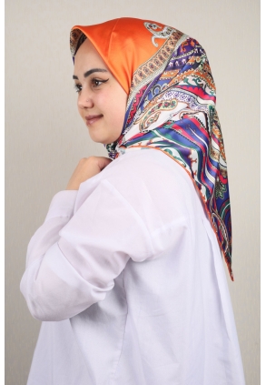 Piramit Luxer Desenli Rayon Eşarp - Desen-58