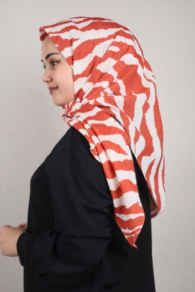 Bonjela Desenli Mio Caz Eşarp - Desen-19