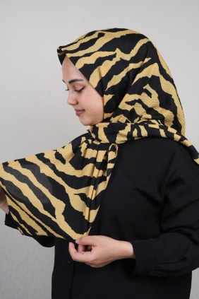 Bonjela Desenli Mio Caz Eşarp - Desen-19