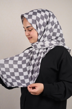 Bonjela Desenli Mio Caz Eşarp - Desen-20