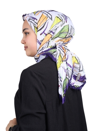 Minelli Desenli Pliseli Eşarp - Desen-03