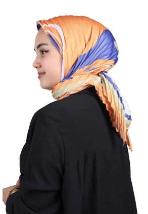 Minelli Desenli Pliseli Eşarp - Desen-04