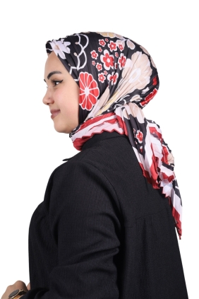 Minelli Desenli Pliseli Eşarp - Desen-05