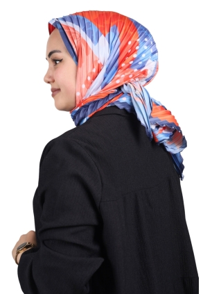 Minelli Desenli Pliseli Eşarp - Desen-06