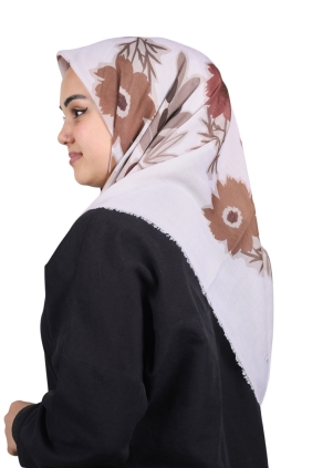 Poloist Desenli Sökme Tülbent - Desen-297