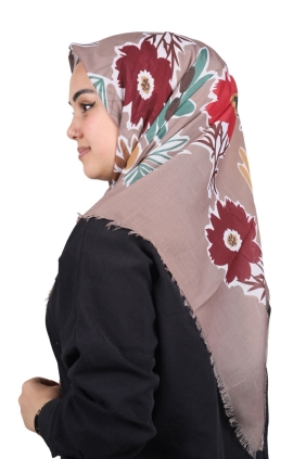 Poloist Desenli Sökme Tülbent - Desen-297