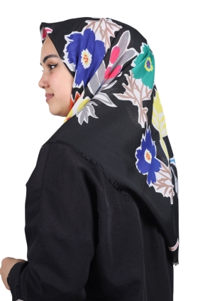 Poloist Desenli Sökme Tülbent - Desen-297