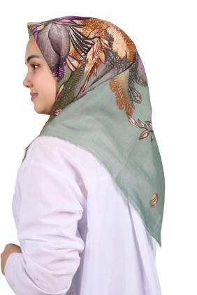 Polo Craft Desenli Sökme Tülbent - Desen-03