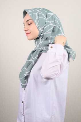 Eyfel Desenli Mio Caz Eşarp - Desen-04