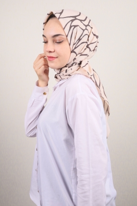 Eyfel Desenli Mio Caz Eşarp - Desen-04
