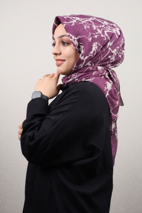 Bonjela Desenli Mio Caz Eşarp - Desen-25