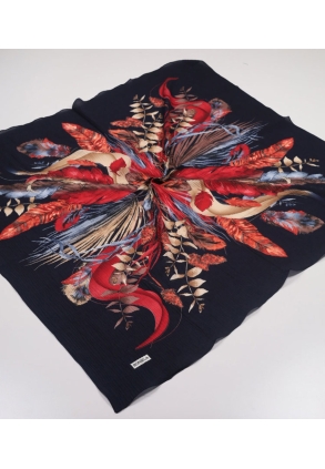 Bonjela Desenli Mio Caz Eşarp - Desen-34