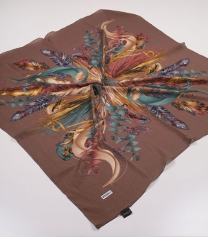 Bonjela Desenli Mio Caz Eşarp - Desen-34