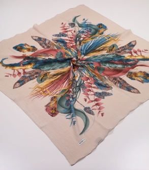 Bonjela Desenli Mio Caz Eşarp - Desen-34