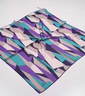 Emproyal Desenli Naturel Pamuk Eşarp - Desen-09