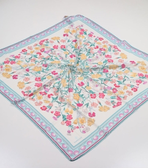 Emproyal Desenli Naturel Pamuk Eşarp - Desen-11