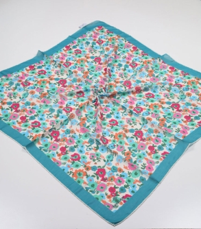 Emproyal Desenli Naturel Pamuk Eşarp - Desen-12