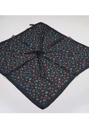 Emproyal Desenli Naturel Pamuk Eşarp - Desen-20