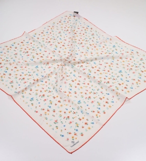 Emproyal Desenli Naturel Pamuk Eşarp - Desen-20