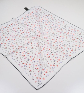 Emproyal Desenli Naturel Pamuk Eşarp - Desen-20