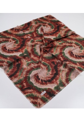 Bonjela Desenli Mono Eşarp - Desen-17