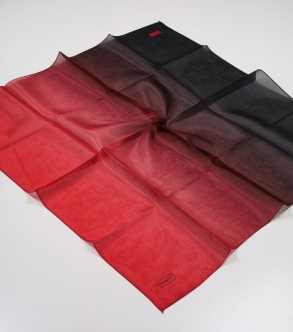 Piramit Degrade Kehribar Eşarp - Desen-02