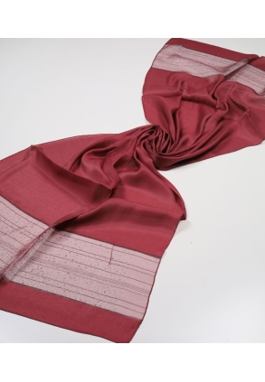 Piramit Düz Renk Taşlı Abiye Şal - Desen-06