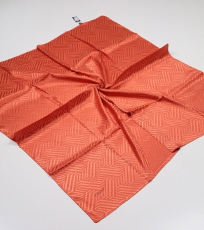 Piramit Kendinden Desenli Jakarlı Eşarp - Desen-01