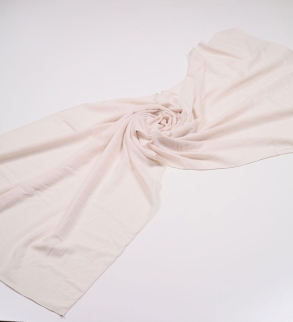 Levidor Düz Renk Naturel Caz Şal - Desen-05