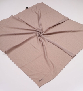 Miranda Düz Renk Rotto Ağaç Kabuğu Eşarp - Desen-01