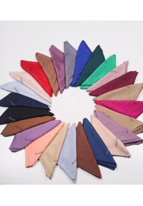 Scarfella Düz Renk Birisa Eşarp - Desen-01