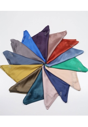 Aker Düz Renk Kristal Eşarp - Desen-01