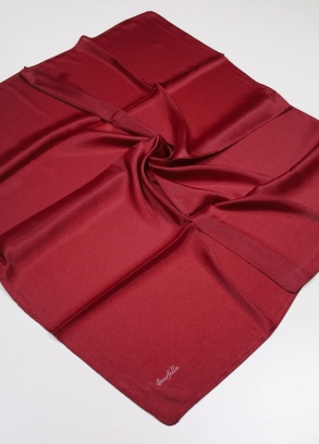 Scarfella Düz Renk Kristal Eşarp - Desen-01