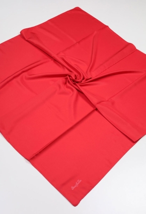 Scarfella Düz Renk Dijital Tivil Eşarp - Desen-01