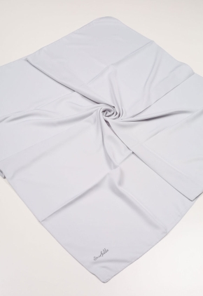 Scarfella Düz Renk Dijital Tivil Eşarp - Desen-01