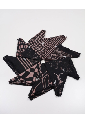 Eyfel Desenli Mio Caz Eşarp - Desen-06