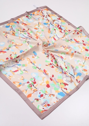 Piramit Luxer Desenli Kristal Eşarp - Desen-01