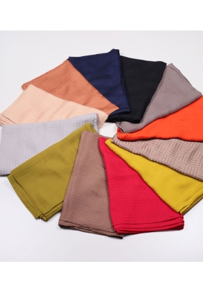 Sapphire Kendinden Desenli Viskon Şal - Desen-01