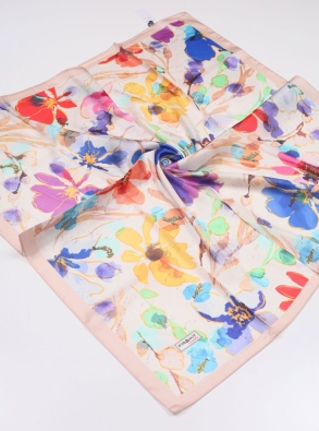 Piramit Luxer Desenli Rayon Eşarp - Desen-61
