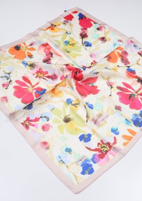 Piramit Luxer Desenli Rayon Eşarp - Desen-61