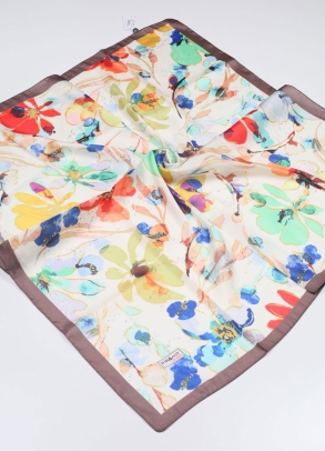 Piramit Luxer Desenli Rayon Eşarp - Desen-61