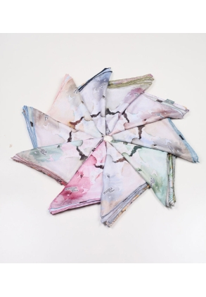 Bonjela Dijital Delüxe Eşarp - Desen-01