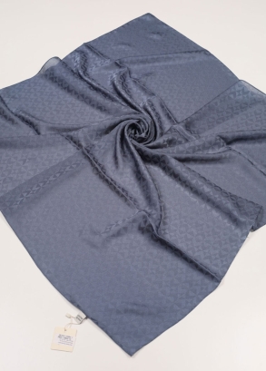 Hint İpek Kendinden Desenli Işıltı Eşarp - Desen-04