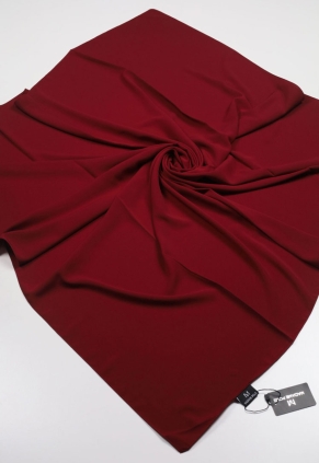 Madame Polo Düz Renk Medine İpeği Eşarp - Desen-02