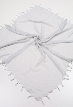 Baysem Düz Renk Boncuklu Yazma - Desen-01