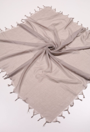 Baysem Düz Renk Boncuklu Yazma - Desen-01